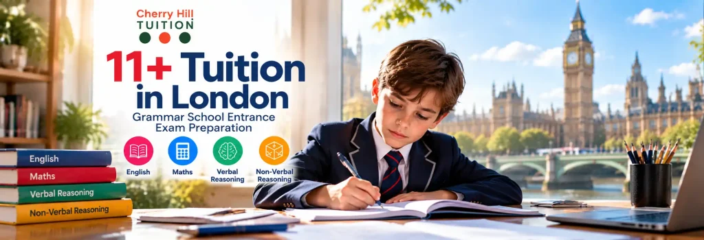 11 Plus tuition in London for grammar school entrance exam preparation